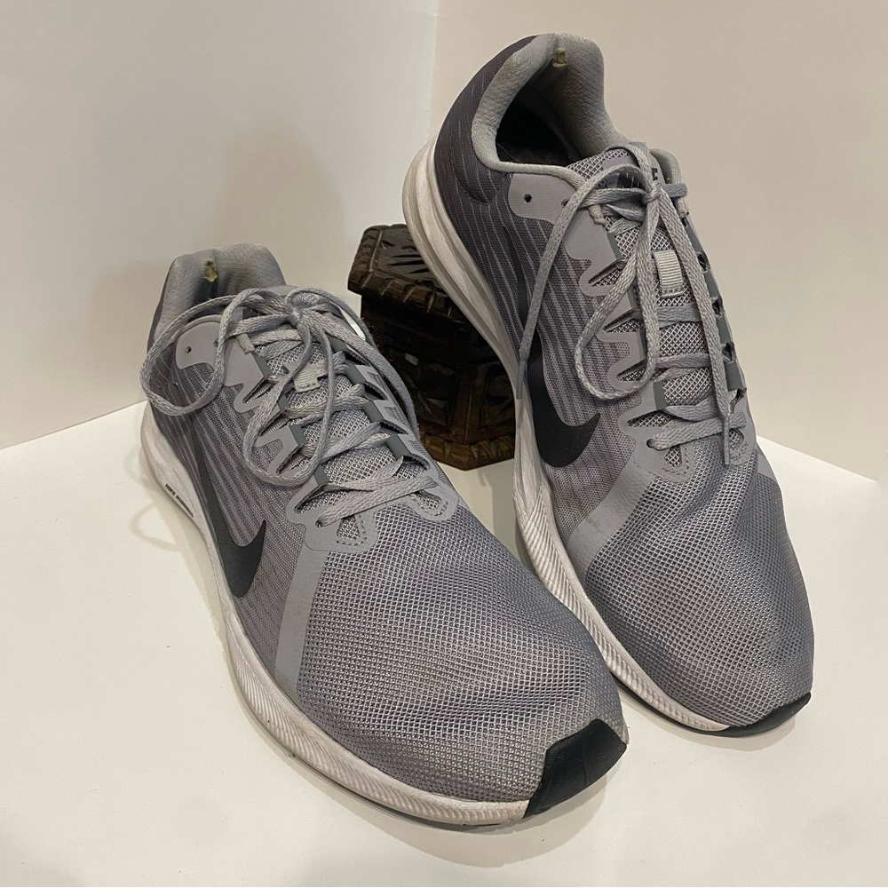 NIKE DOWNSHIFTER Gray Running Athletic Shoes Mens Size US 14